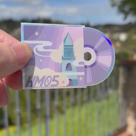 [sticker] pokemon - HM discs