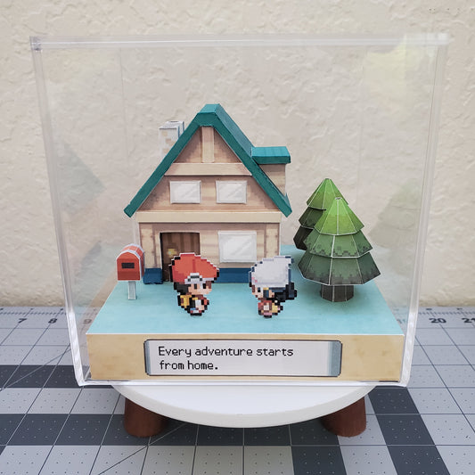 [diorama] Pokemon Hometown (Twinleaf)