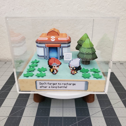 [diorama] Pokemon Center