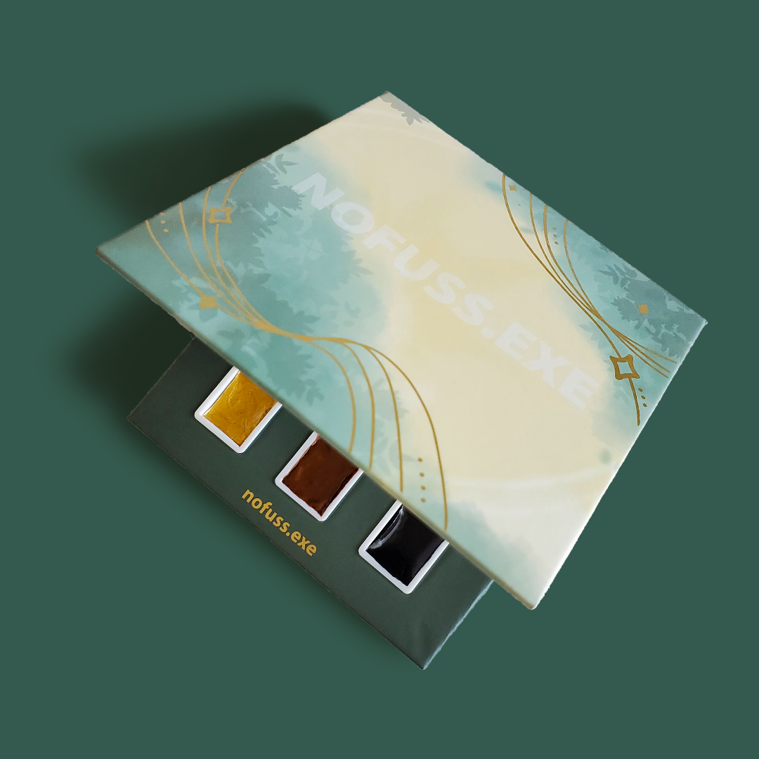 [00] Birth • Empty Watercolor Palette